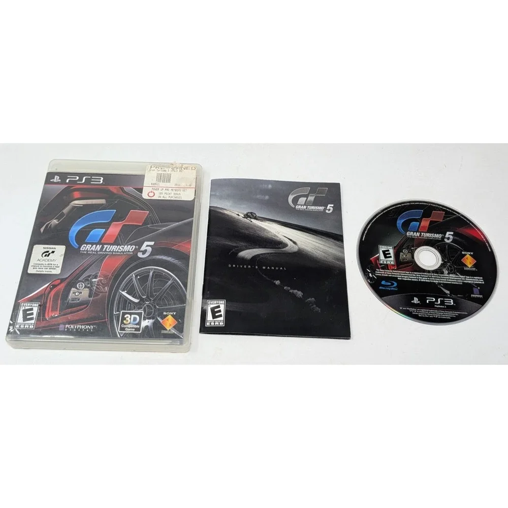 Gran Turismo 5‎ (Sony PlayStation 3, 2010) PS3 - Complete w/ Manual
